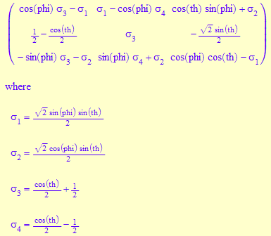 Make Rotations Output