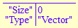 Null Vector Output