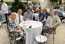 At NODYCON 2023 reception in Rome, Italy, with Nikhil Bajaj and Micky Caruntu